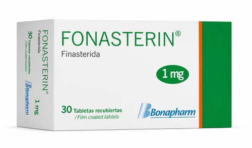 FONASTERIN 1 MG X 30 TABLETAS RECUBIERTAS