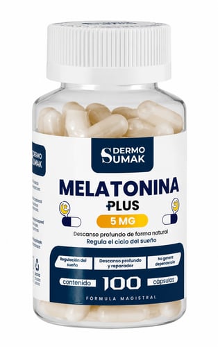 MELATONINA PLUS 5 MG X 100 CAPSULAS