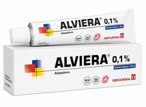 ALVIERA - ADAPALENO 0.1% 30 MG X 1 CREMA