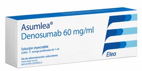 ASUMLEA 60 MG/ML X SOLUCIÓN INYECTABLE
