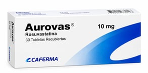 AUROVAS 10 MG X 30 TABLETAS