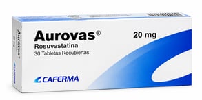 AUROVAS 20MG X 30 TABLETAS