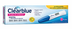 CLEARBLUE DIGITAL X 1 TEST EMBARAZO