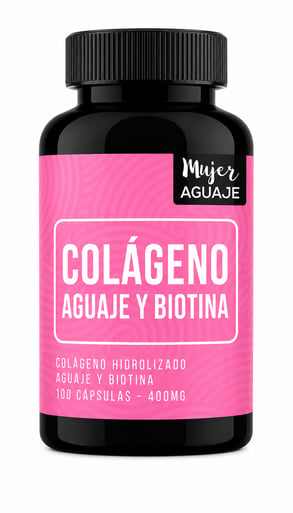 COLÁGENO HIDROLIZADO AGUAJE Y BIOTINA MUJER 400 MG X 100 CÁPSULAS