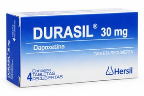 DURASIL 30MG X 4 TABLETAS