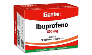 IBUPROFENO 800 MG X 50 TABLETAS