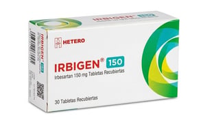 IRBECARD 150 MG X 30 TABLETAS RECUBIERTAS