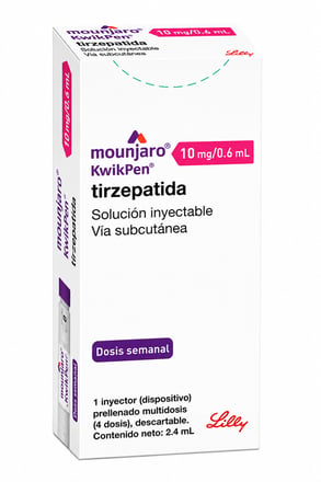 MOUNJARO KWIKPEN 10 MG / 0.6 ML X 1 SOLUCIÓN INYECTABLE
