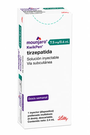 MOUNJARO KWIKPEN 7.5 MG / 0.6 ML X 1 SOLUCIÓN INYECTABLE