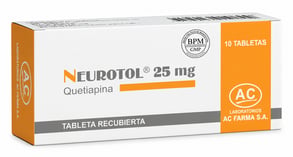 NEUROTOL 25MG X 10 TABLETAS