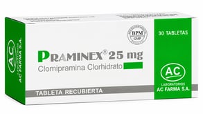PRAMINEX 25MG X 30 TABLETAS