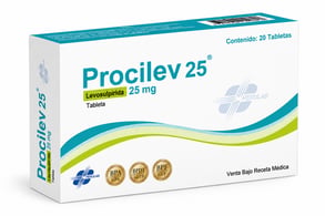 PROCILEV 25MG X 20 CAPSULAS