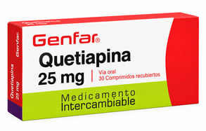 QUETIAPINA 25MG X 30 COMPRIMIDOS