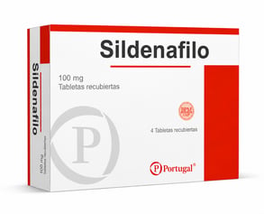 SILDENAFILO 100 MG X 4 TABLETAS RECUBIERTAS