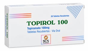 TOPIROL 100 MG X 30 TABLETAS RECUBIERTAS