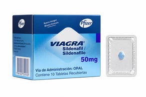VIAGRA 50 MG X 10 TABLETAS RECUBIERTAS