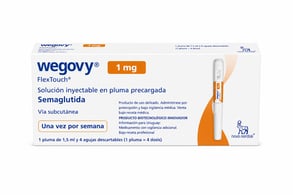 WEGOVY 1 MG / 3 ML X 1 SOLUCIÓN INYECTABLE