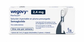 WEGOVY 2.4 MG / 3 ML X 1 SOLUCIÓN INYECTABLE